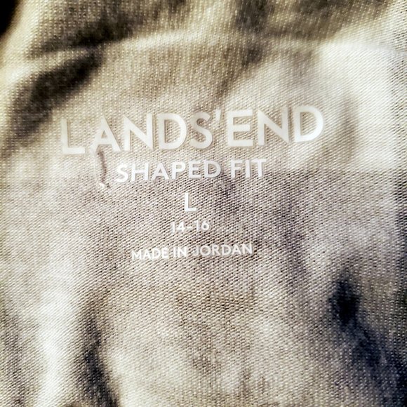 LANDS' END - WOMENS LONG SLEEVE SHAPED FIT TURTLENECK - SIZE LARGE - Picture 2 of 2